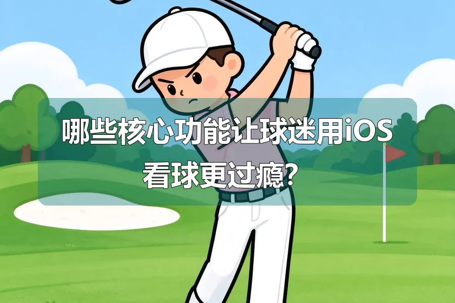 哪些核心功能让球迷用iOS看球更过瘾?